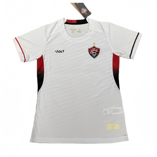 2025-26 Women  Vitoria white away soccer jersey