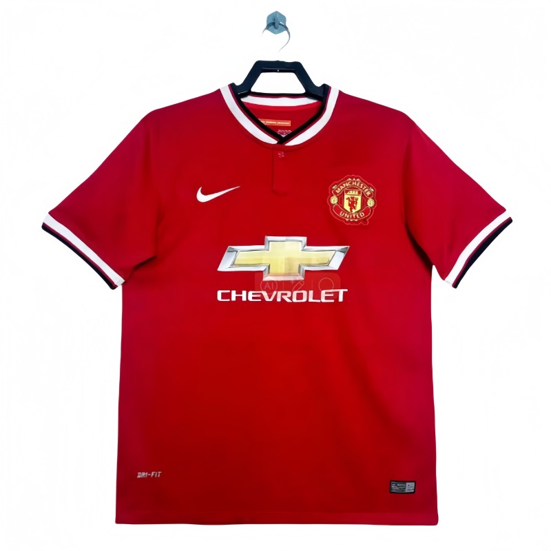 2014-15 Mens Manchester United Home red soccer Jersey