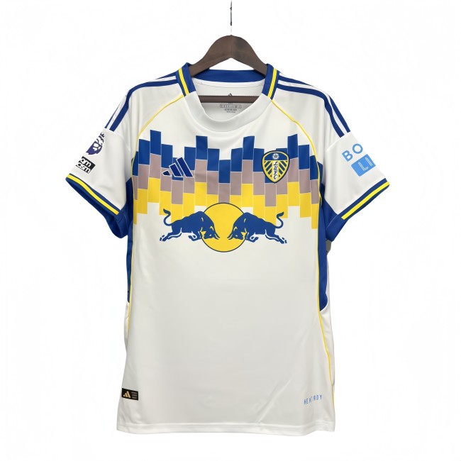 2025-26 Men’s  Leeds United white  soccer Jersey