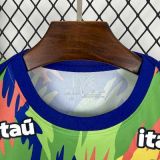 2025-26 Mens Brazil  Pre-match soccer jersey