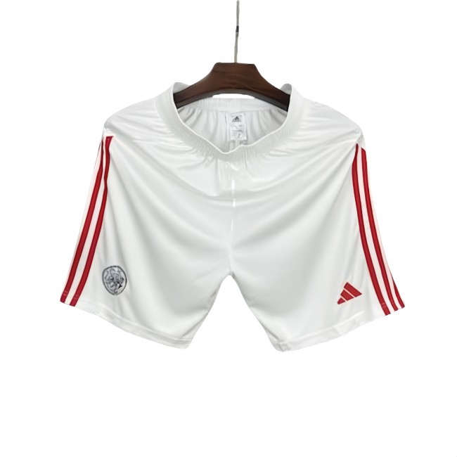 2025-26 Mens Ajax  white home Shorts Pants