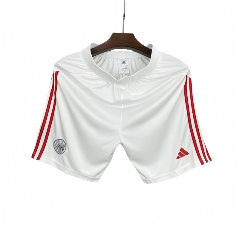 2025-26 Mens Ajax  white home Shorts Pants