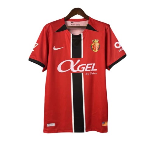 2025-26 Mens Mallorca home red Fans Soccer Jersey