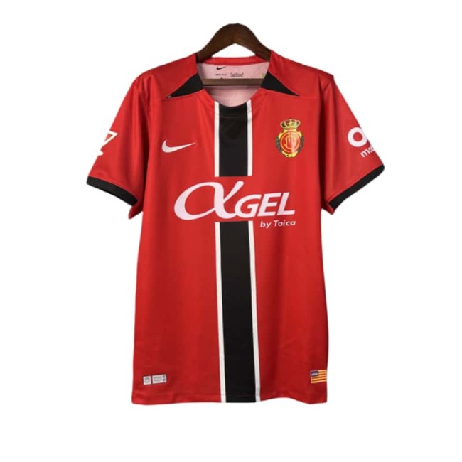 2025-26 Mens Mallorca home red Fans Soccer Jersey