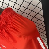 2025-26 Mens Bayern Munich home red Shorts Pants