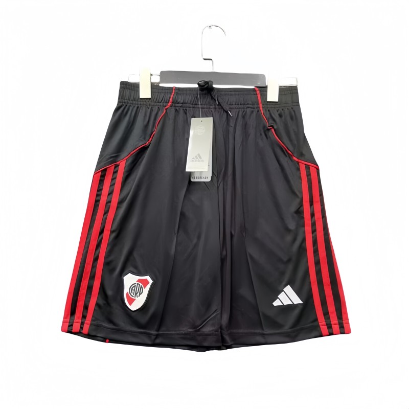 2025-26 Mens River Plate home black Shorts Pants
