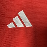 2025-26 Mens Internacional red home  Long Sleeve soccer Jersey