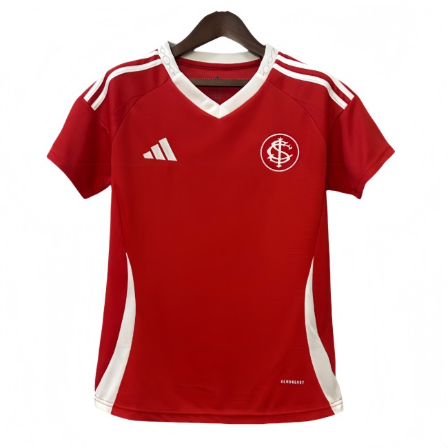 2025-26  Women  Internacional red home soccer Jersey