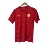2025-26 Mens Valencia red away soccer Jersey