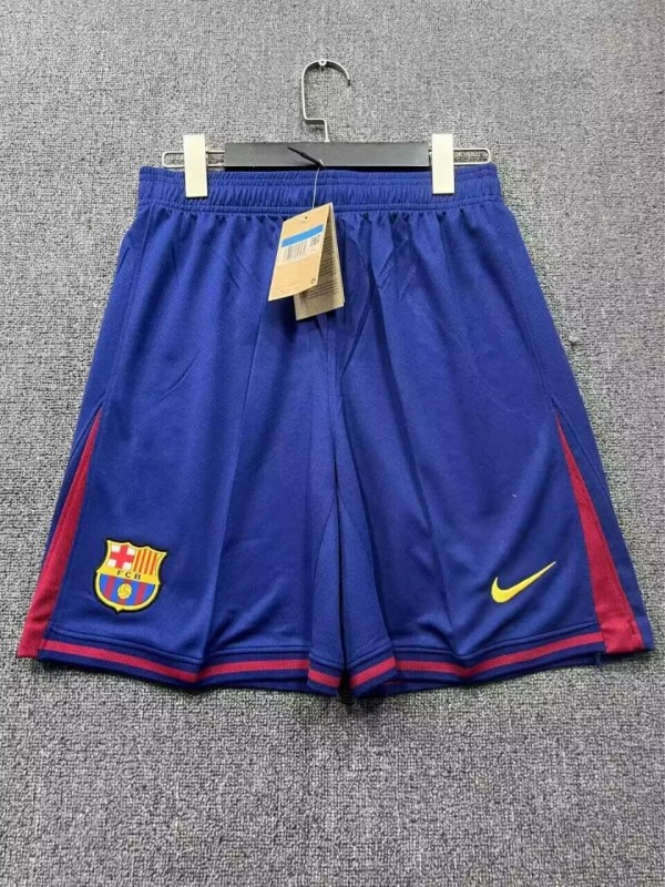 2025-26 Mens Barcelona home blue  Shorts Pants