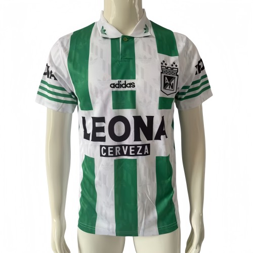1996-97 Retro Mens Atletico Nacional Home Fans Soccer Jersey
