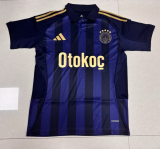2025-26 Mens Fenerbahce Third away blue  soccer jersey