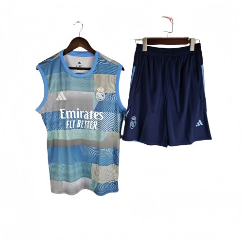 2025-26 Mens Real Madrid  vest Training Short Suit