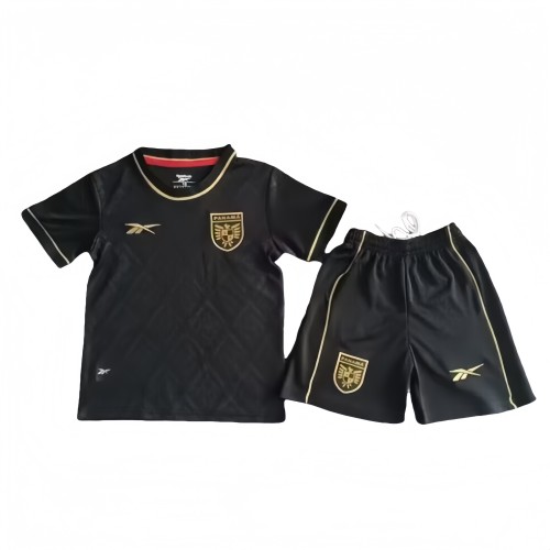 2025-26 Kids Panama away black Soccer Jersey