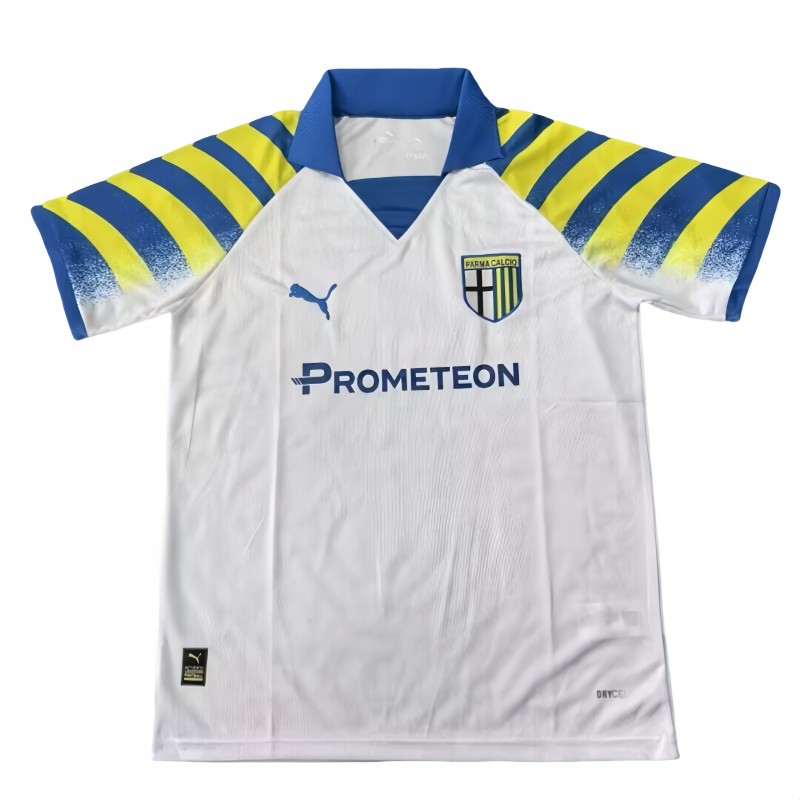 2025-26 Men’s Parma Calcio Third away white soccer Jersey