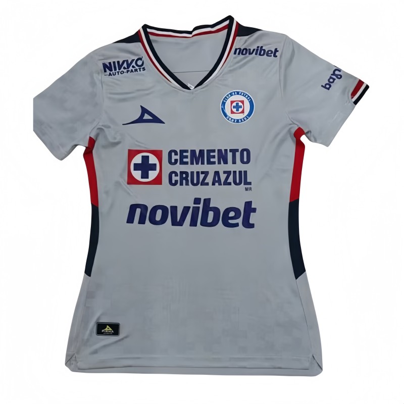 2025-26  Women Cruz Azul  away soccer Jersey