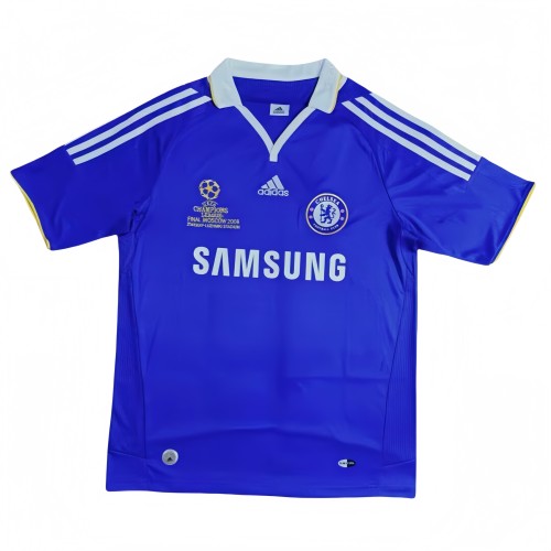 2008-09 Mens  Retro Chelsea Home blue soccer Jersey