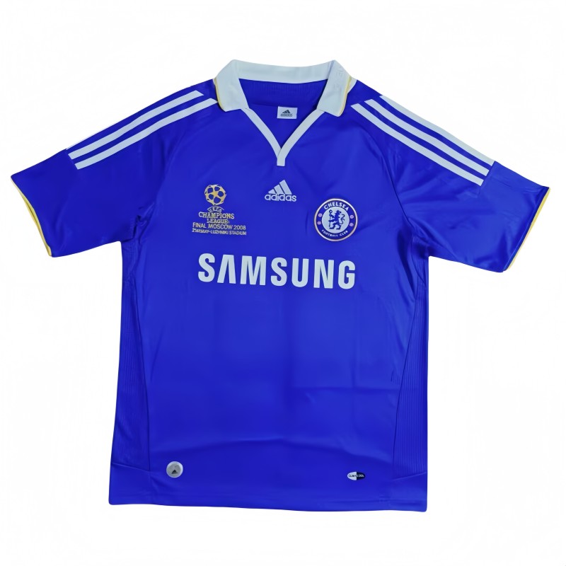 2008-09 Mens  Retro Chelsea Home blue soccer Jersey
