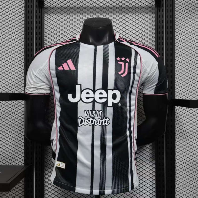 2025-26  Mens Juventus home new Advertisement Player version Jersey
