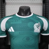 2025-26 Mens Mexico Player version special edition blue soccer jersey