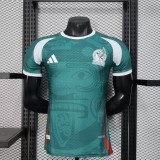 2025-26 Mens Mexico Player version special edition blue soccer jersey