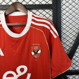 2025-26 Mens AL AHLY SC Home red Soccer Jersey