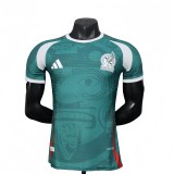 2025-26 Mens Mexico Player version special edition blue soccer jersey