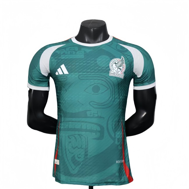 2025-26 Mens Mexico Player version special edition blue soccer jersey