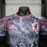 2025-26 Mens Japan Special Edition dragon blue  Player Version Soccer Jersey