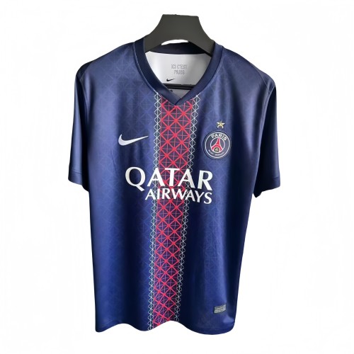 2025-26  Mens PSG Home blue  Soccer Jersey （Have One Stars⭐)