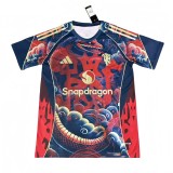 2025-26 Mens Manchester United Snake pattern Soccer Jersey