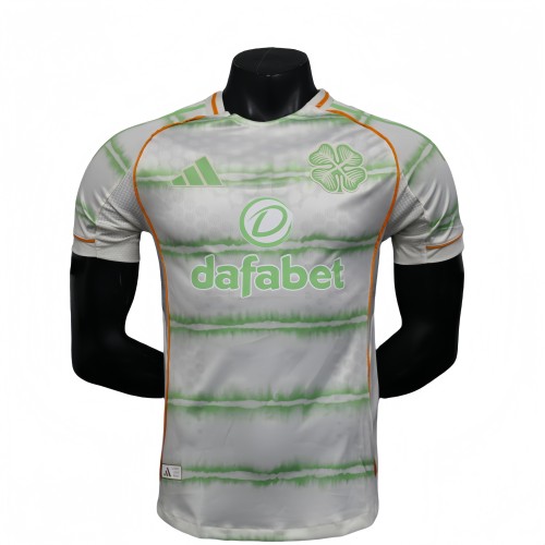 2025-26 Mens Celtic Third away Player version soccer Jersey