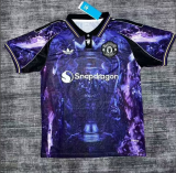 2025-26  Mens Manchester United Purple Soccer Jersey
