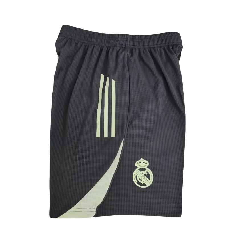 2025-26 Mens Real Madrid player grey Shorts Pants