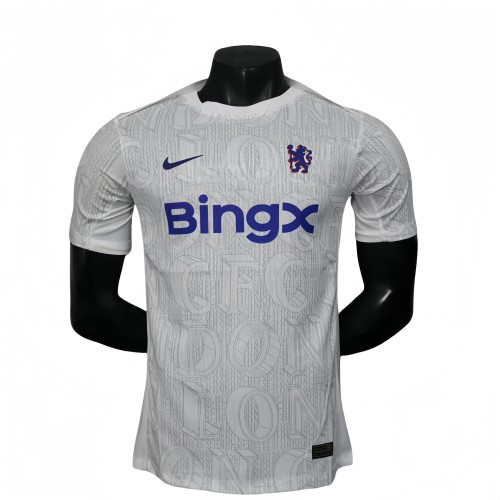 2025-26 Mens Chelsea white Player Version soccer Jersey