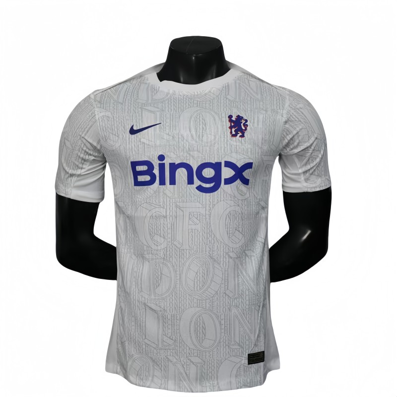 2025-26 Mens Chelsea white Player Version soccer Jersey