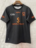 2025Mens Armagh Away  black Rugby Jersey