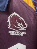 2025 Brisbane Broncos Home Rugby League Jersey