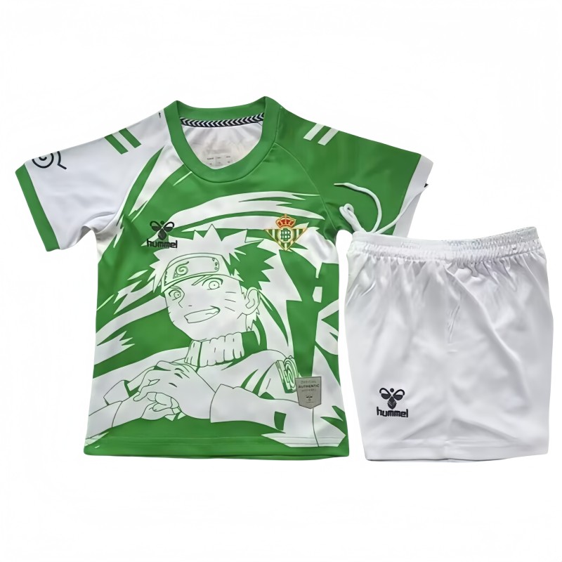 2025/26 Kids  Real Betis Hokage Manga Edition soccer  jersey