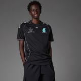 2025 F1 Mercedes Black T-Shirts Racing Suit