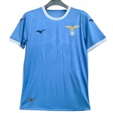 2025-26 Men‘s Lazio home blue soccer jersey