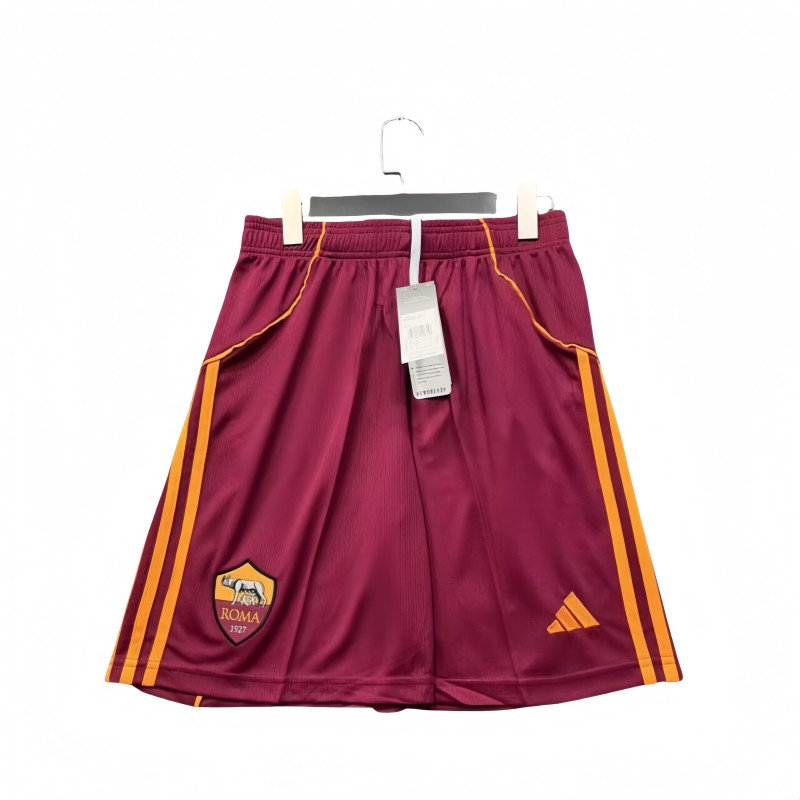 2025-26 Mens Roma home red Shorts Pants