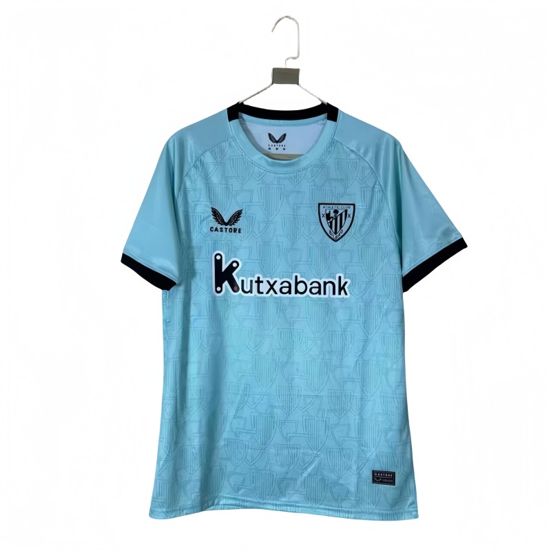 2025-26 Men‘s Athletic Bilbao Third away  light green soccer Jersey