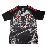 2025-26 Mens Japan  Black red soccer Jersey