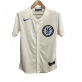 2025-26 Mens Chelsea white  baseball uniform Jersey
