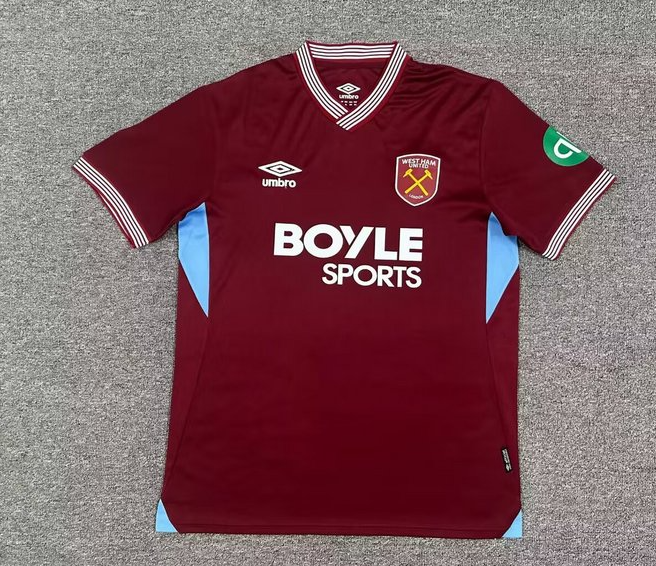 2025-26 Mens West Ham United Home soccer Jersey