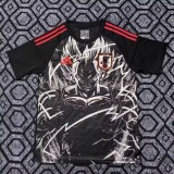 2025-26 Mens Japan  Black red soccer Jersey