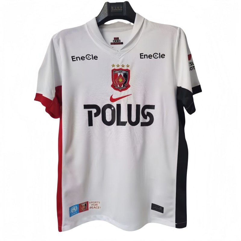 2025-26 Mens Japan J League white away soccer Jersey