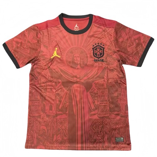 2025-26 Mens Brazil red Special Edition soccer jersey