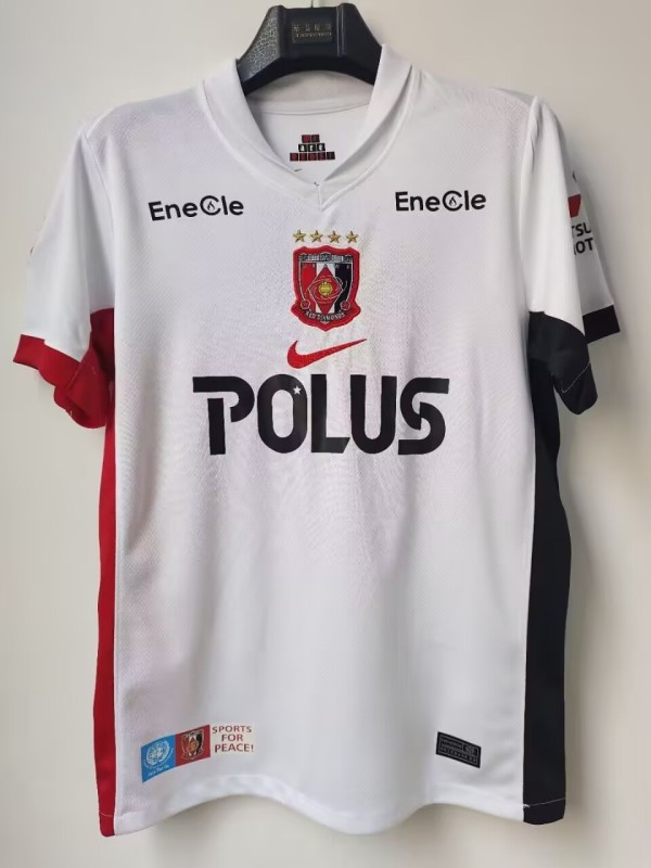 2025-26 Mens Japan J League white away soccer Jersey